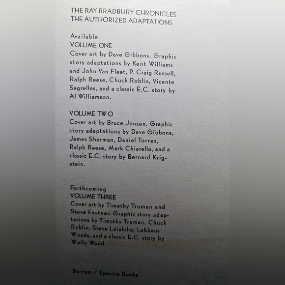 The Ray Bradbury Chronicles Volumes 1-3 - Picture 9 of 9
